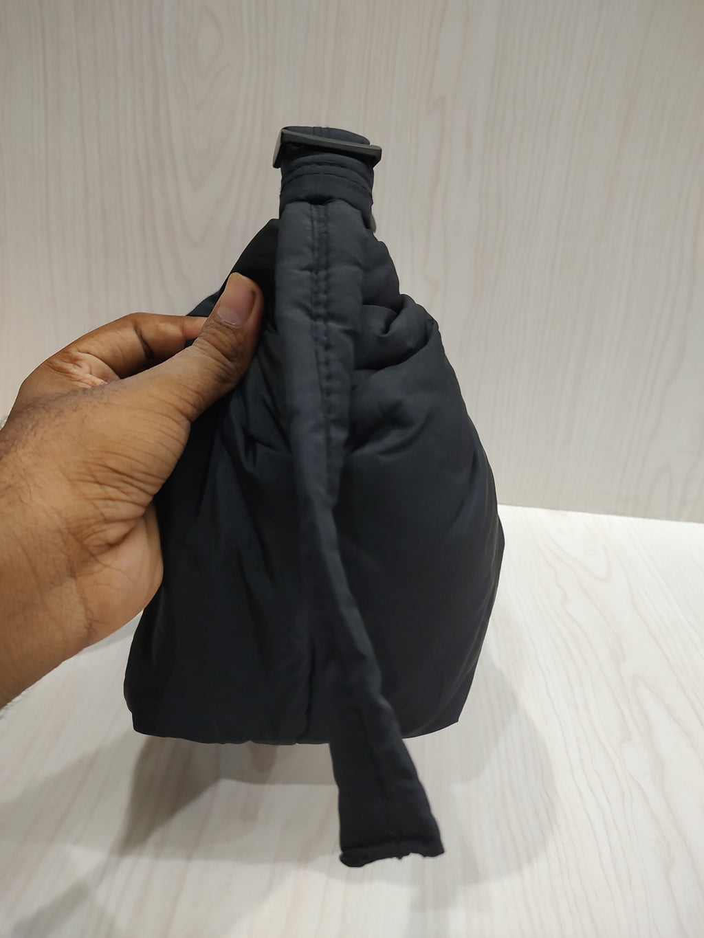 ☁️ Trendy Ruched Puffer Shoulder Bag 🖤