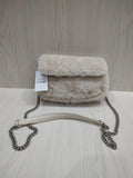 🧸 Cozy Cream Faux-Fur Crossbody Bag