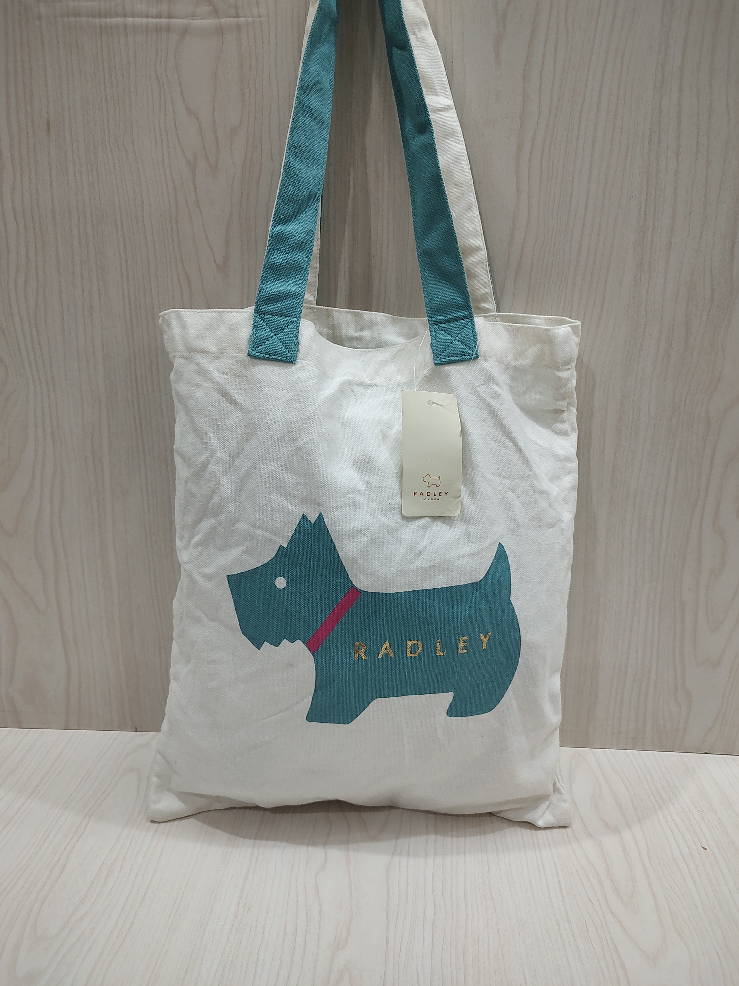 🛍️ Whimsical Terrier Canvas Tote Bag