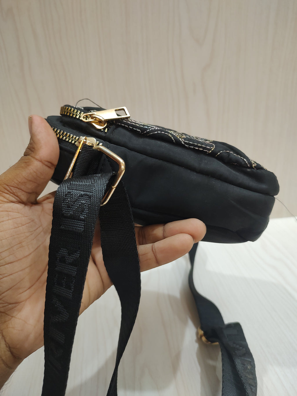 🖤 Quilted Heart Compact Crossbody Bag