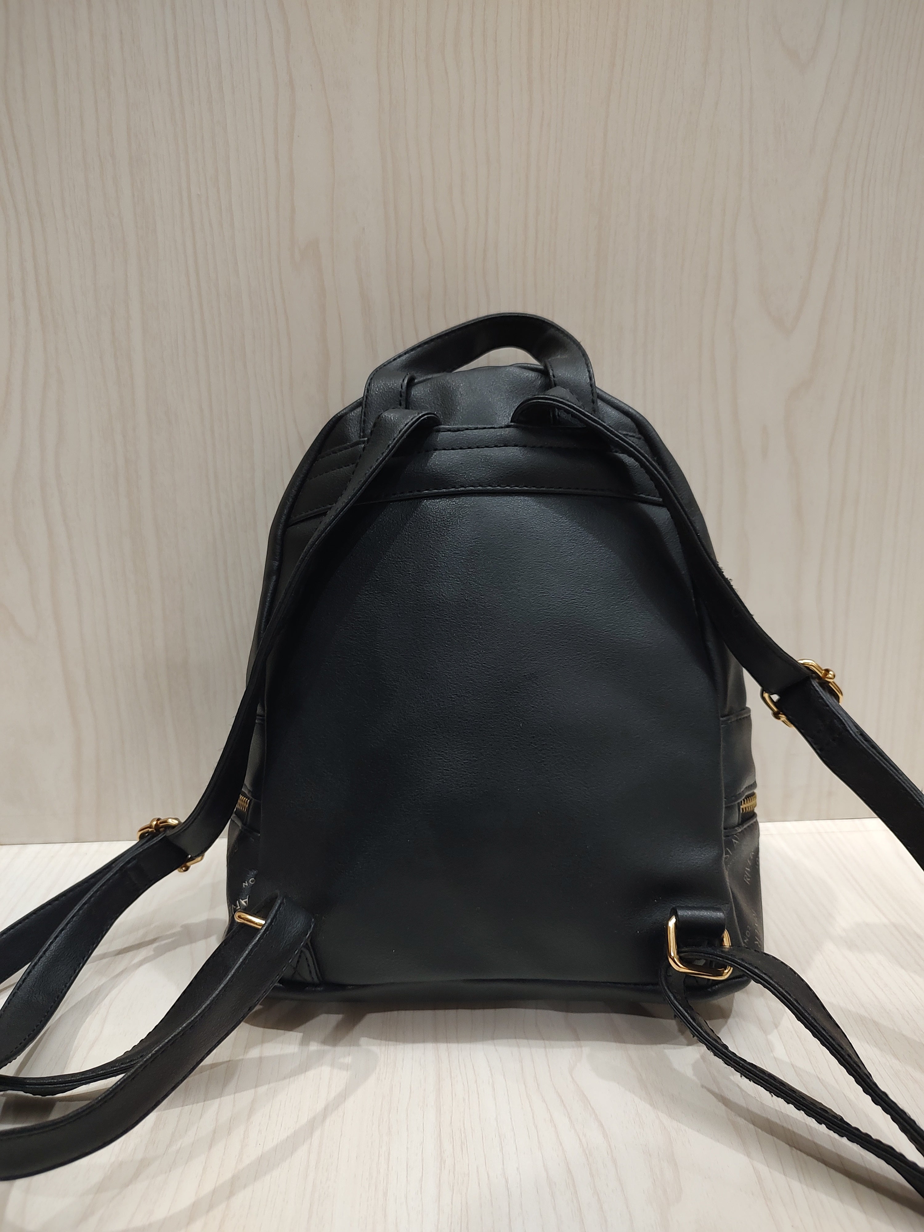 🐆 Chic Monogram Mini Backpack with Leopard Hardware