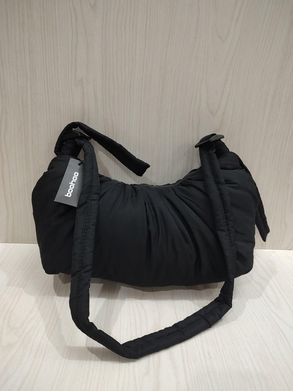 ☁️ Trendy Ruched Puffer Shoulder Bag 🖤