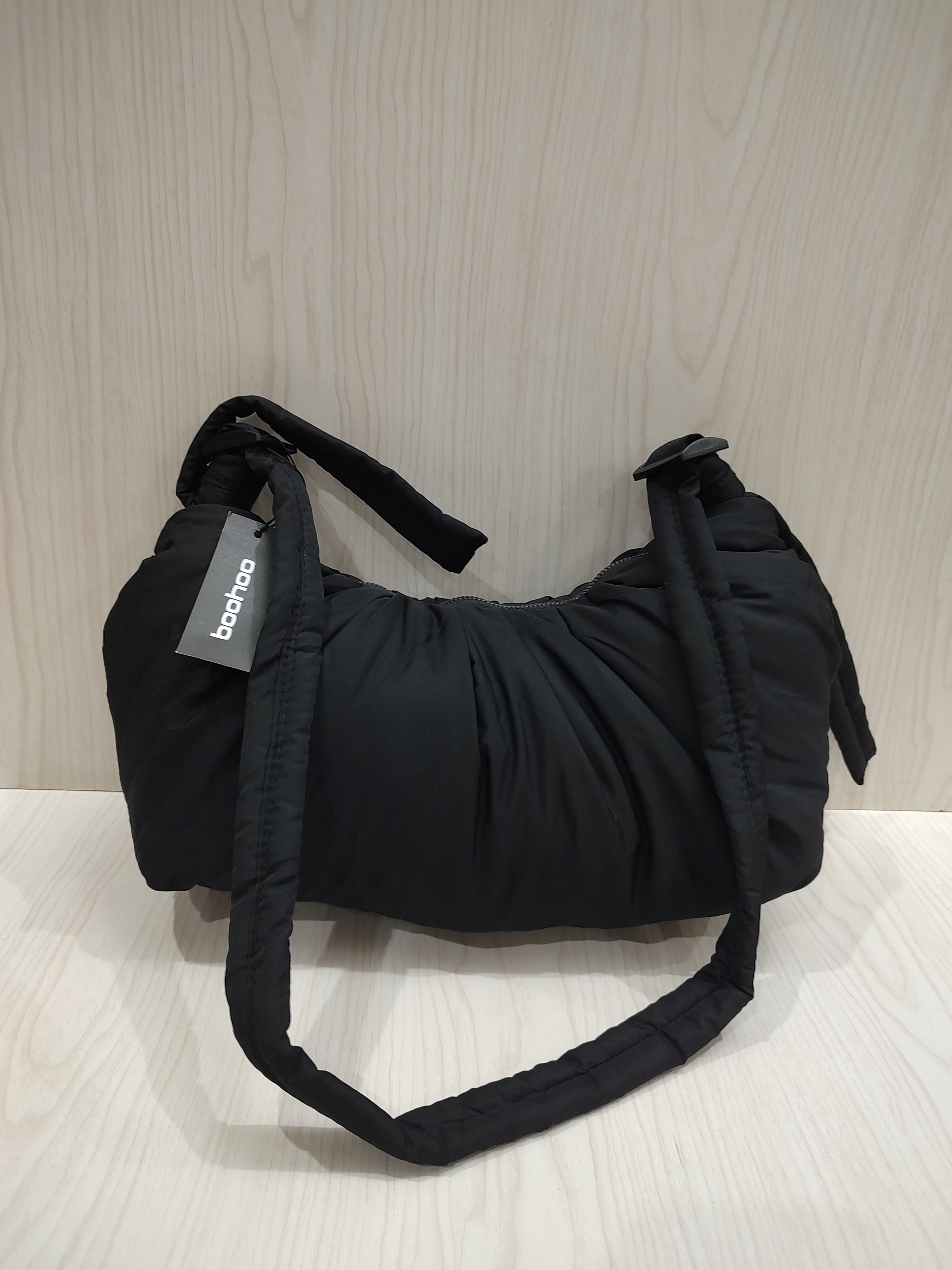 ☁️ Trendy Ruched Puffer Shoulder Bag 🖤