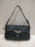 🖤 Classic Pebbled Leather Shoulder Bag