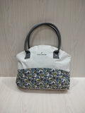 🌸 Chic Floral Accent Canvas Tote Bag 👜